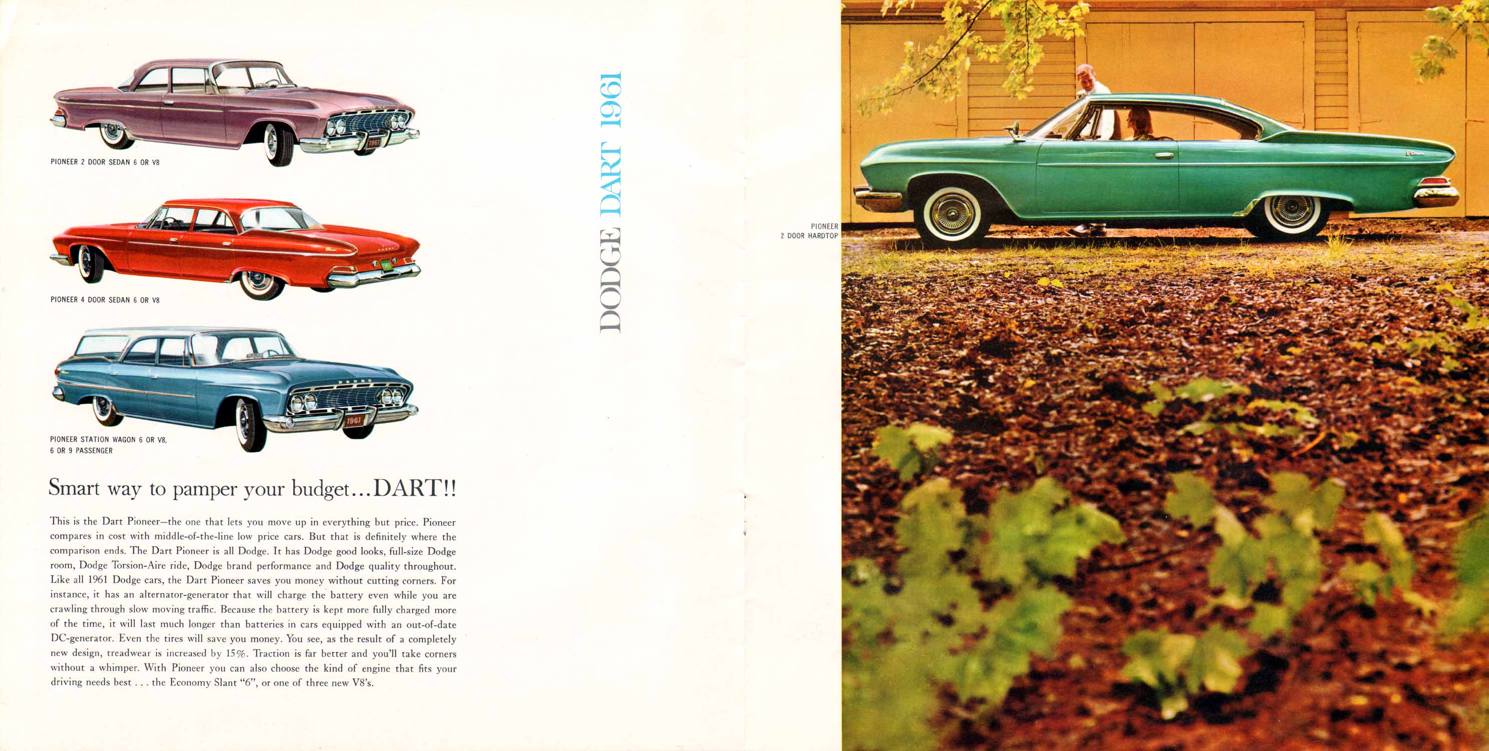 1961 Dodge Dart And Polara Prestige Brochure Page 8
